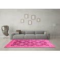 thumbnail image 3 of Ahgly Company Indoor Rectangle Oriental Pink Traditional Area Rugs, 7' x 10', 3 of 4