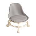 thumbnail image 4 of Rongfmy Rouleau à Faible Hauteur Rotation 360 avec 4 Roulettes pour Adultes Enfants Pratique Gris, 4 of 9