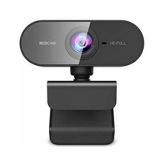 For PC Laptop Webcam Auto Focusing Desktop Web Camera Full HD Cam Microphone for Youtube Android 1080P 2K Black
