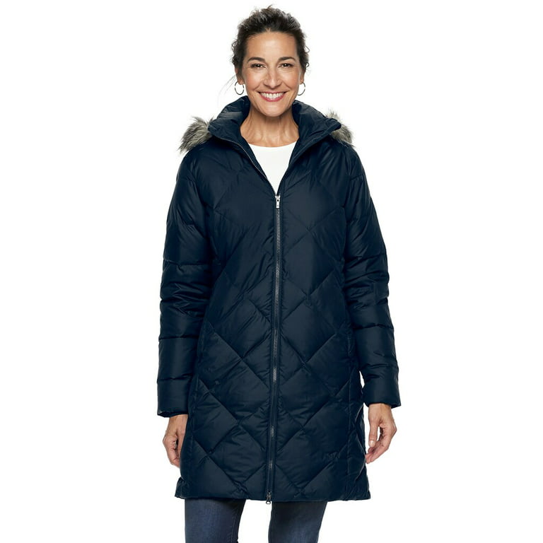 Plus Size Columbia Icy Heights II Hooded Mid-Length Down, 55% OFF