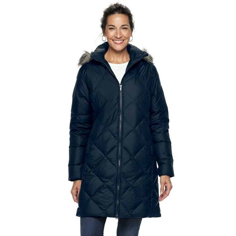 Plus Size Columbia Icy Heights II Hooded Mid-Length Down, 55% OFF