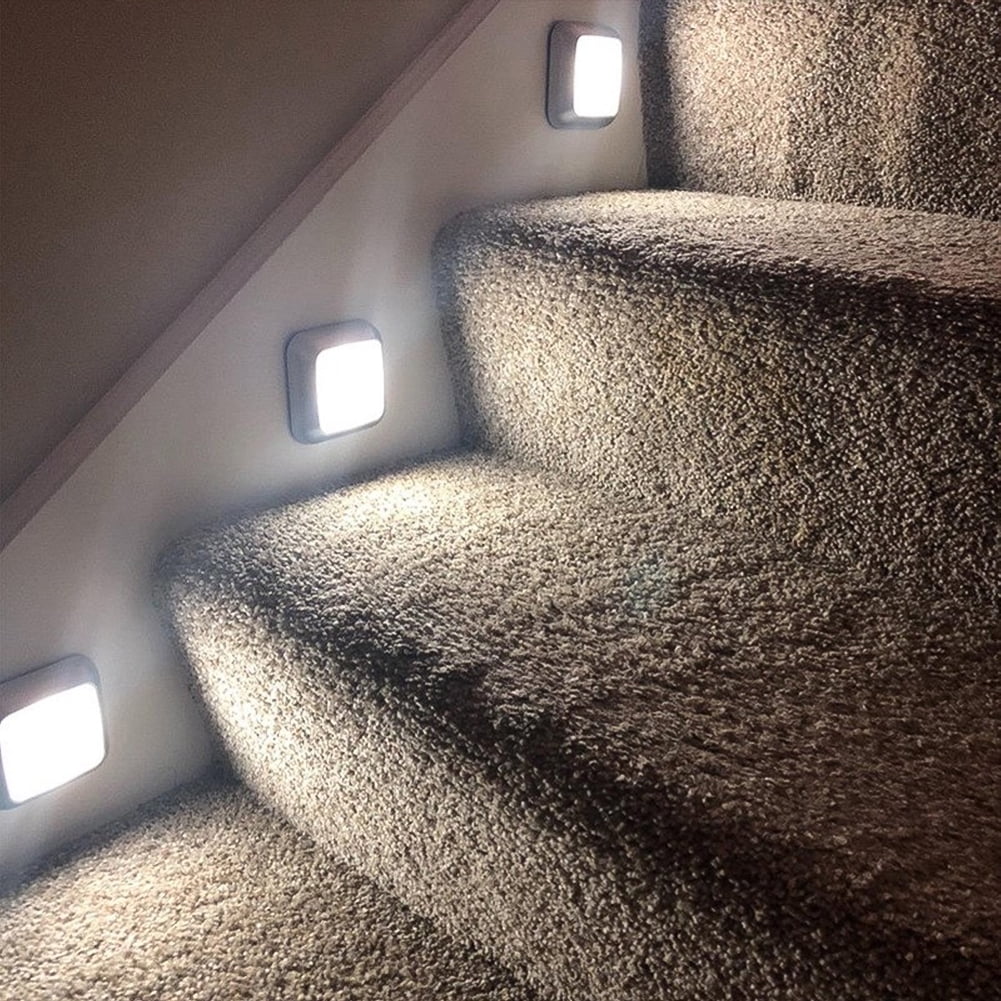 Kepooman 3 PCS Portable Wireless Motion Sensor Light for Bedroom / Hallway / Stairs, White Light, White Kepooman 3 PCS Portable Wireless Motion Sensor Light for Bedroom / Hallway / Stairs, White Light, White