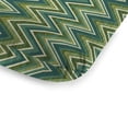 thumbnail image 2 of Jordan Manufacturing Sunbrella 74" x 22" Fischer Lagoon Green Chevron Rectangular Outdoor Chaise Lounge Cushion with Ties and Hanger Loop, 2 of 10