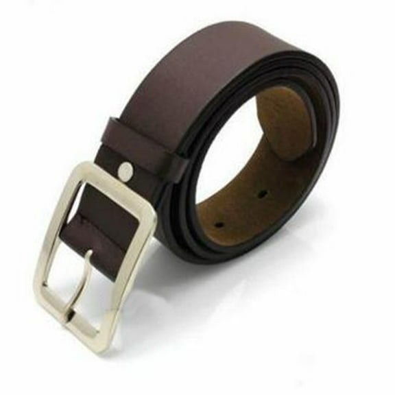 Eosunjian Business Men Casual Pin Buckle Waist Strap Faux Leather Belt Waistband Accessory