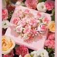 thumbnail image 2 of HI-REEKE Photo Frame Building Block Set Flower with Wooden Frame Building Kit Plastic Toy for Adult, 2 of 6