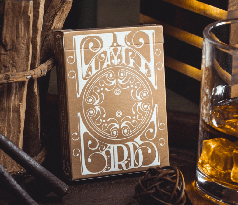 Smoke & Mirrors v8 Standard Edition (Gold) Playing Cards by Dan & Dave