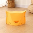 thumbnail image 3 of Foldable Plastic Stool - Multifunctional, Portable Seat, for Outdoor Camping/Fishing, Yellow/Green/Red, Lightweight, 3 of 3