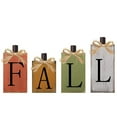 thumbnail image 1 of Decoraciones de otoño para el hogar Letreros de Acción de Gracias Letrero de madera para mesa Letrero de bloque de granja vintage Decoración de otoño para el hogar, 1 of 5