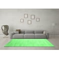 thumbnail image 3 of Ahgly Company Indoor Square Abstract Emerald Green Contemporary Area Rugs, 7' Square, 3 of 4