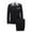 Black, variant on Ediodpoh Men Blazer Suit Mens 2 Piece Double Suit Slim Fit Tuxedo and Pants for Wedding Prom Homecoming Men's Suits Black M