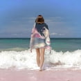 thumbnail image 6 of PHYHOO  Love Unicorn Sand Free Microfiber Beach Towel Lightweight Oversized Quick Dry for Swimming, Pool, Camping, Yoga, Traveling Essentials Accessories Vacation Stuff 30x60in, 6 of 8