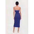 thumbnail image 3 of Women's Contrast Trim Cutout Side Tube Midi Dress, 3 of 3
