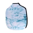 thumbnail image 3 of Funda de neopreno para pala de Pickleball Funda para raqueta de hasta 8,27" de ancho Pickleball Patrón de mármol verde Cola Funda Pala Pickleball, 3 of 8
