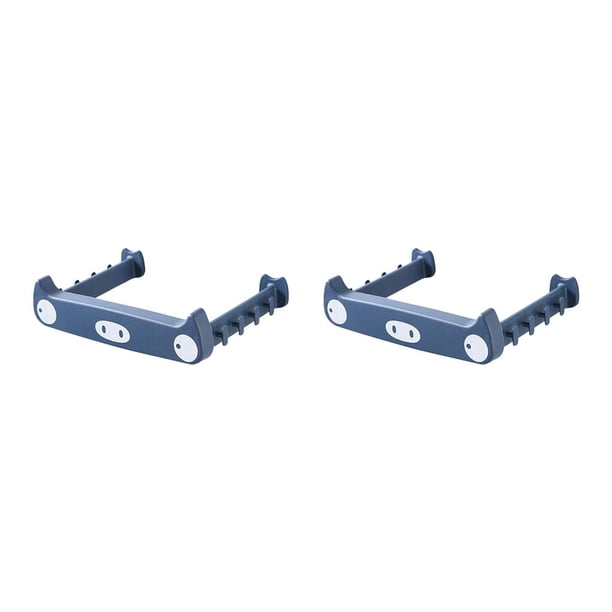 Cateissary Soporte para bolsa de basura Montado en la pared Colgador de bolsas de basura para colgar en la cocina Gabinete sin perforaciones Estante de Type1 NO1 Cateissary CBP210316