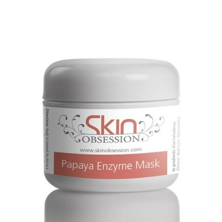 Skin Obsession Papaya Enzyme Mask Natural Skin Care Acne Scars Prone Anti Aging Reduce Wrinkles Sunburn Blackheads Dark Spots & Brightens Skin Glow