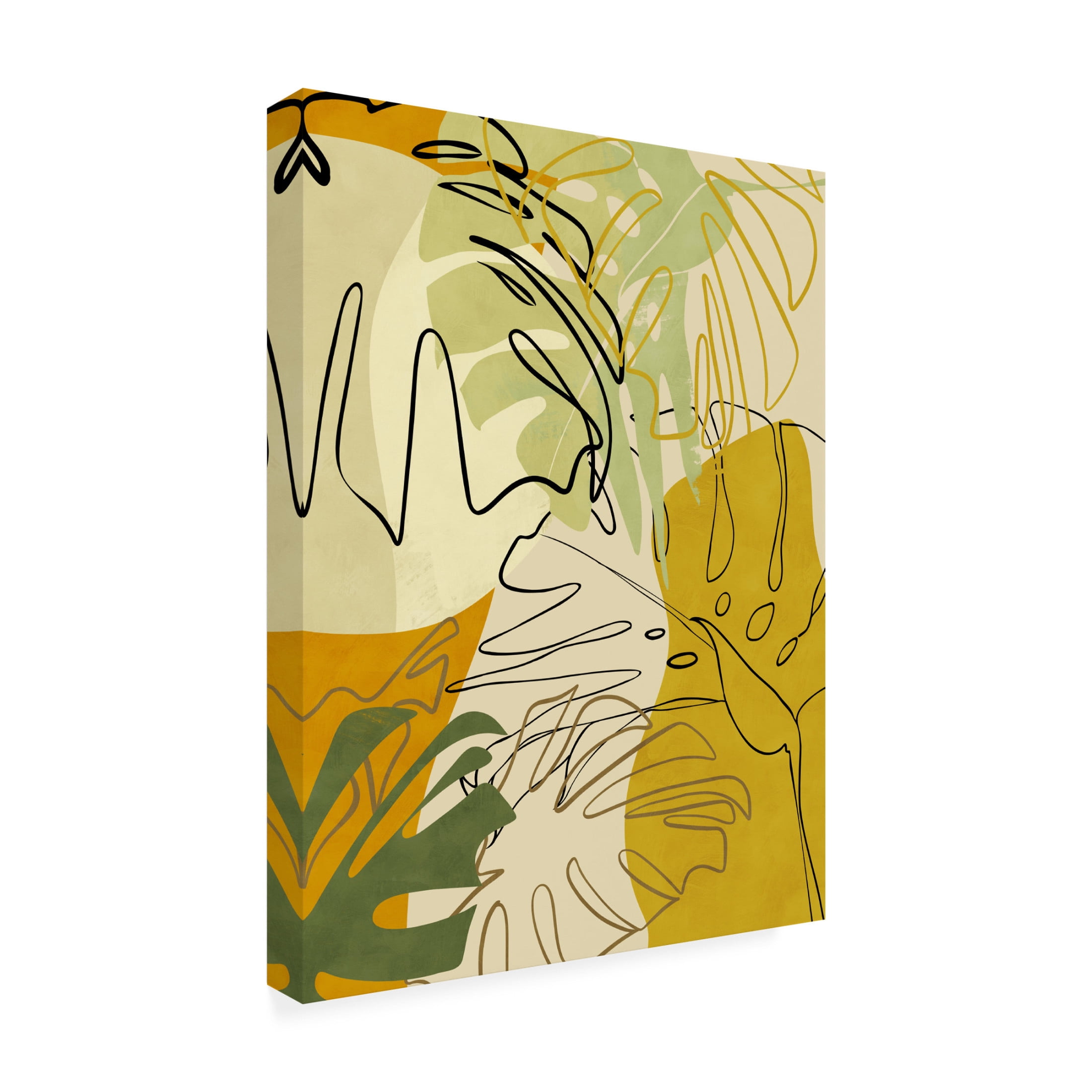 Trademark Fine Art Ana Rut Bre Bungle Jungle1 Canvas Wall Art