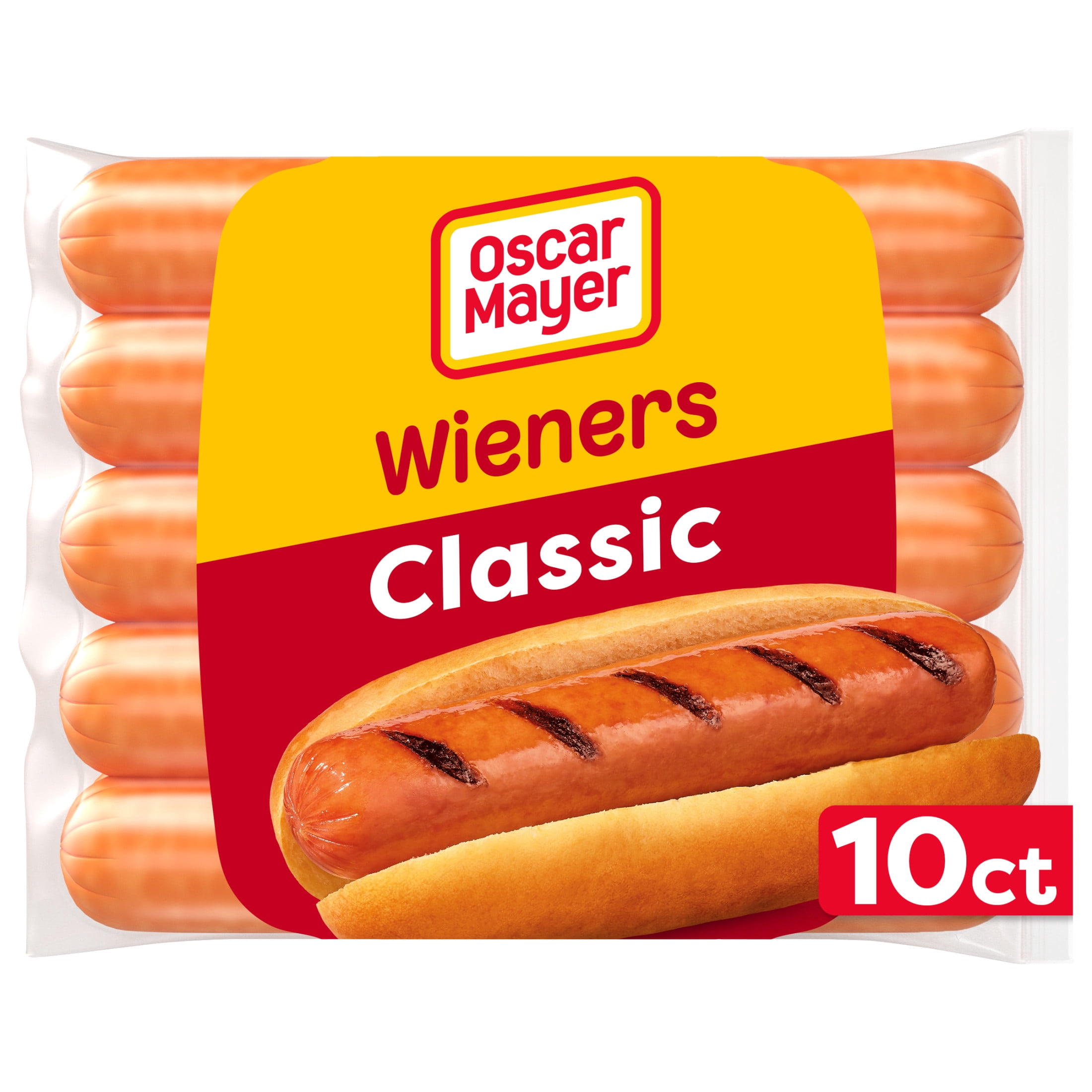Oscar Mayer Turkey Franks Hot Dogs, 16 oz, 10 Count Pack - Walmart.com