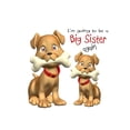 thumbnail image 2 of CafePress - Dogs Big Sister2 Again -  Round Wood Ornament 4", 2 of 2