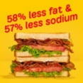 thumbnail image 6 of Oscar Mayer Gluten Free Fully Cooked Turkey Bacon with 55% Less Fat & 44% Less Sodium, 12 oz Pack, About 18 slices, 6 of 18