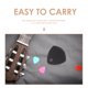 thumbnail image 4 of Bolsa de almacenamiento de la guitarra de cuero portátil de la guitarra bolsa de almacenamiento para la guitarra plectrums, 4 of 6