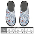 thumbnail image 5 of IAUYY Memory Foam House Slippers Suitable for Both Men and Women. Comfortable, Anti-Slip Plush Flat-Bottomed Slippers The Best Holiday Gift Detailed Elements, 5 of 9