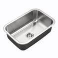 thumbnail image 2 of Houzer Medallion Designer  27 inch Stainless Steel Undermount Single Bowl Kitchen Sink with Strainer- MS-2700-1, 2 of 7