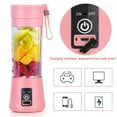 thumbnail image 5 of Portable Blender USB Rechargeable Personal Juicer Cup Small Fruit Juice Mixer for Shakes and Smoothies, 5 of 6
