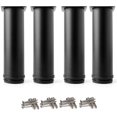 thumbnail image 1 of Adjustable Stainless Steel Furniture Legs with 150mm Height and 0-15mm Adjustable Range, 1 of 5