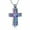 All Rainbow, variant on Forever in My Heart Corss Urn Necklace for Ashes, Stainless Steel Hollow Double Cross Cremation Urn Jewelry Memorial Necklace Pendant for Ashes for Women