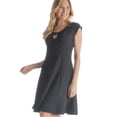thumbnail image 5 of Scoop Neck A Line Dress with Keyhole Detail, 5 of 10