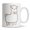 Black, variant on Llama Gift Llama Mug Llama Coffee Cup