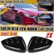 thumbnail image 2 of Cubiertas de espejo retrovisor negro brillante para coche compatibles con Mazda 3 Axela 20-21, 2 of 5