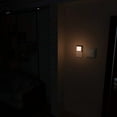 thumbnail image 5 of 6 Pack LED Night Light Lamp Plug-in Smart Sensor Dusk to Dawn Sensor for Bathroom Hallway Bedroom Kids Room KitchenStairway, Square, 5 of 5