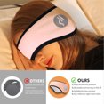 thumbnail image 4 of Diadema calentadora de orejas, orejeras de forro polar para hombres y mujeres, orejeras reflectantes, cubiertas ajustables para las orejas, 4 of 6