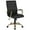 Black LeatherSoft/Gold Frame, variant on Flash Furniture Whitney High-Back Swivel LeatherSoft Desk Chair with Armrests, White/Rose Gold