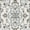 Dark Grey/Cream, variant on SAFAVIEH Isabella Zander Oriental Area Rug, Grey/Cream, 5'3" x 7'6"