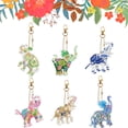 thumbnail image 2 of (YSK122) Llavero Con DIY Elefante (diamante Forma Especial Doble Cara 6 Piezas), 2 of 9