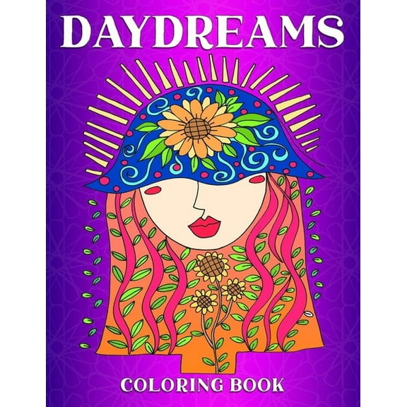 Daydreams Coloring Book: Stress Relieving Patterns, (Paperback)