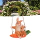 thumbnail image 4 of Adorno De Modelo Animal, Estatuas De Animales De Resina Columpio De Zanahoria De Conejo Marrón Delicado Moderno Para Sala De Estar ANGGREK No, 4 of 8