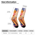 thumbnail image 2 of Logiee Trio Of Dripping Cones Print Adult Socks for Men & Women,Calf Socks, Ankle Socks,Boots Socks,Breathable Casual Sock,Unisex Crew Socks, 2 of 6