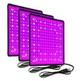 thumbnail image 1 of Lampará Cuadrada LED UV Interior GrowPro 3Pzas 2000W 3x256 LED 120/265V 60Hz Fotosíntesis y Crecimiento de Plantas, 1 of 2
