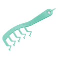 thumbnail image 1 of Professional Portable Home Salon Hair Z Shaped Wide Tooth Comb Detangling Styling Comb, 1 of 7