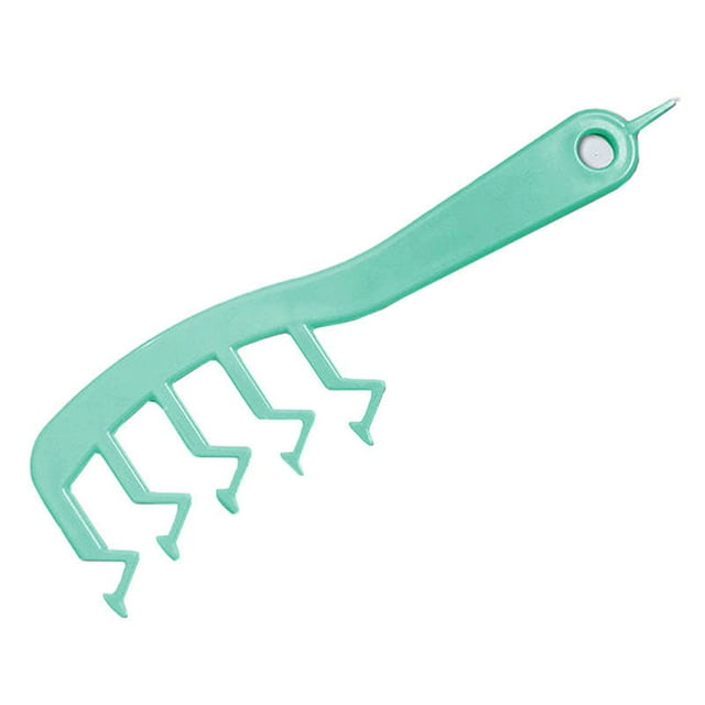 Professional Portable Home Salon Hair Z Shaped Wide Tooth Comb Detangling Styling Comb