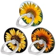 thumbnail image 1 of Soporte para anillos para teléfono móvil Bonoma Sunflowers, paquete de 3, 1 of 7