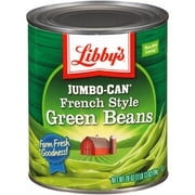 Libby's jumbo-can french style green beans, 28 oz (Pack of 6)