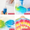 thumbnail image 3 of Just My Style Radical Rainbow Tie-Dye Kit by Horizon Group USA, Create 18 Projects with 8 Colors, 3 of 8
