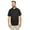 Black/ Snry Yllw, variant on Men's Tall Flash IL Colorblock Short Sleeve Shirt TR ROYAL/ BLACK 2XT