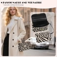 thumbnail image 3 of Rarucativ Zebra Stripe Crossbody Bags for Women Portability Small Shoulder Bag Ladies Handbag Fashion Durable Purse Shoulder Bags with Chain Strap for Work Shopping, 3 of 7