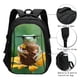 thumbnail image 3 of Balery Tree Frog Sitting On Sunflowes Mochila con carga USB para hombre y mujer - Mochila impermeable y antirrobo para portátil con puerto USB para viajes, trabajo, estudios y universidad, 3 of 7