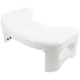 thumbnail image 1 of Squatting Toilet Stool Foot Stool Bathroom Toilet Assistance Step Stool Potty Stool, 1 of 5